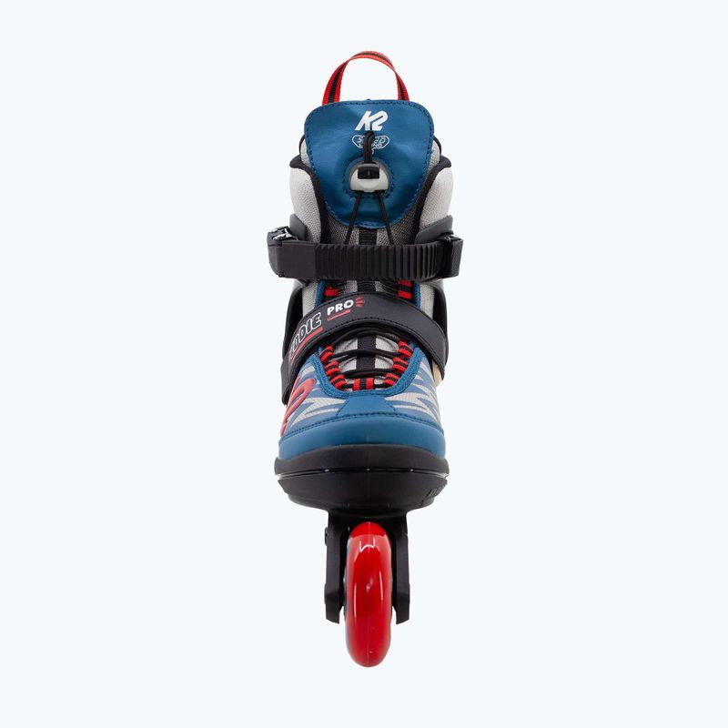 Detské kolieskové korčule K2 Eddie Pro gray/blue 2