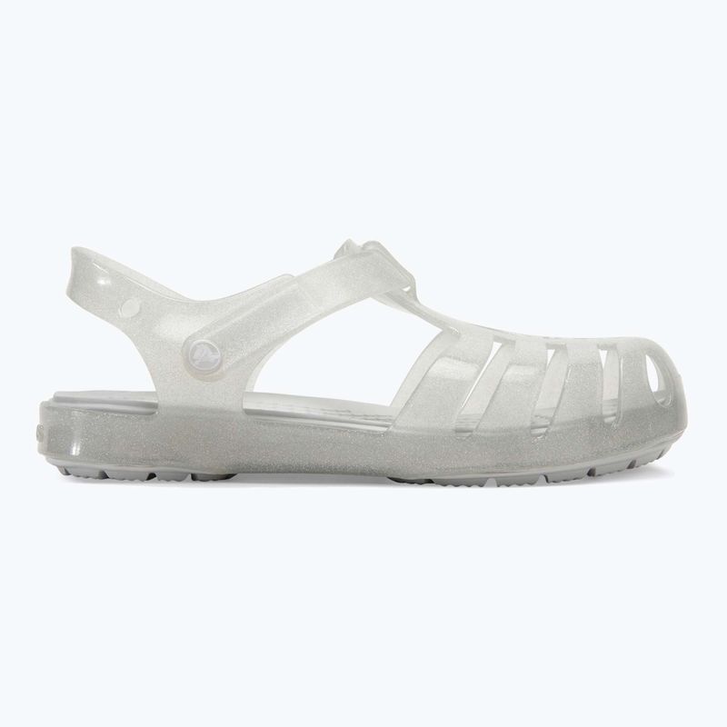 Detské sandále Crocs Isabella Glitter silver glitter 2