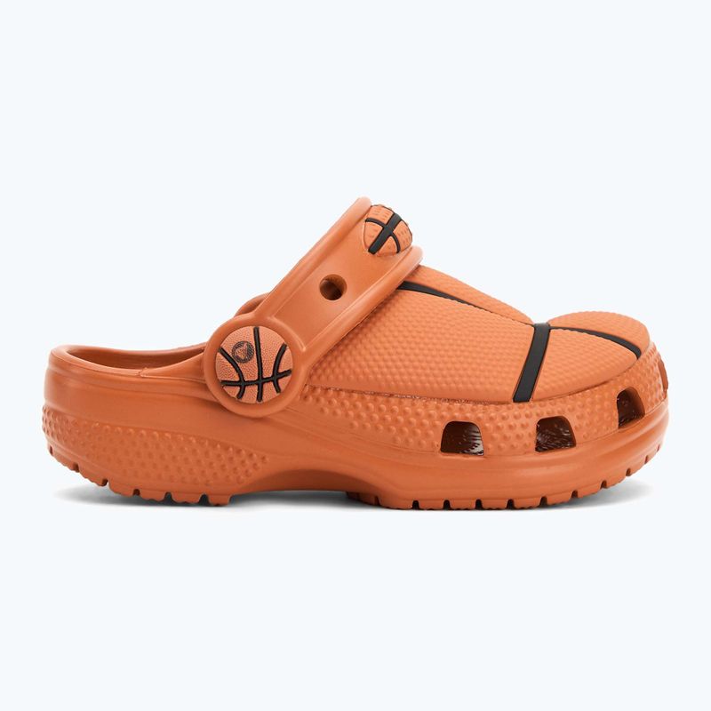 Detské nazúvaky Crocs Classic Basketball Clog Toddler sienna 3