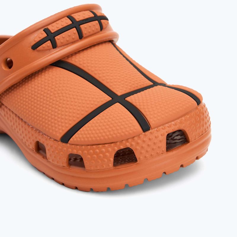 Detské nazúvaky Crocs Classic Basketball Clog Toddler sienna 8
