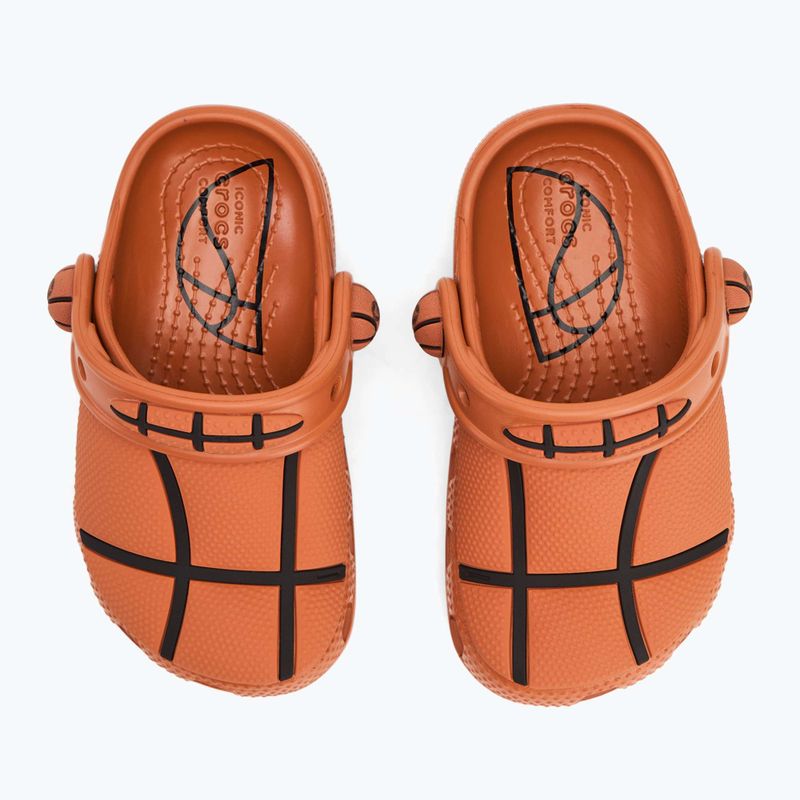 Detské nazúvaky Crocs Classic Basketball Clog Toddler sienna 9