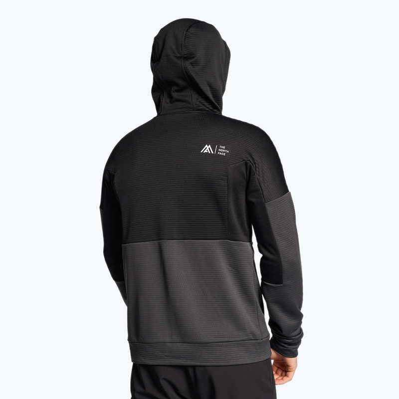 Pánska trekingová mikina The North Face Ma Full Zip Fleece asphalt grey/black 2