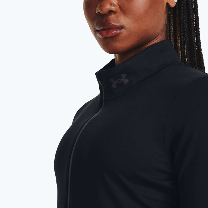 Dámske bežecké tričko s dlhým rukávom Under Armour Launch Pro Half Zip black/reflective 4