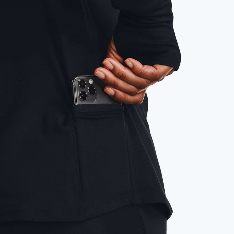 Dámske bežecké tričko s dlhým rukávom Under Armour Launch Pro Half Zip black/reflective 7