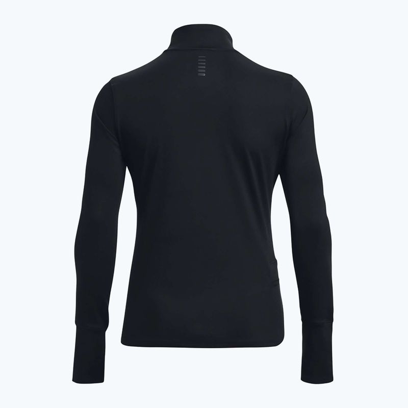 Dámske bežecké tričko s dlhým rukávom Under Armour Launch Pro Half Zip black/reflective 9