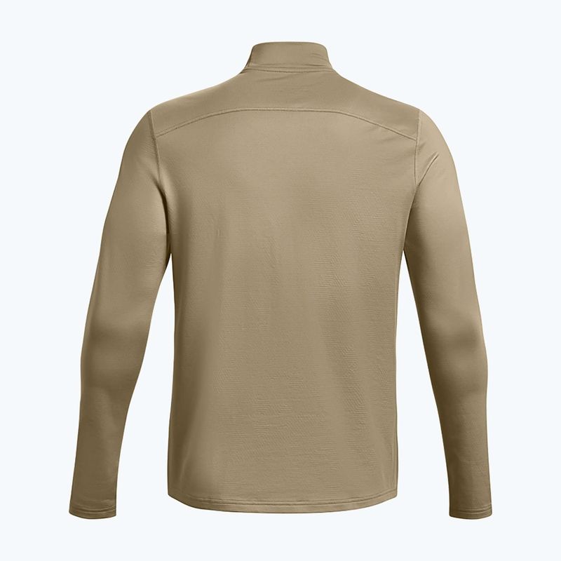 Pánske tričko longsleeve Under Armour Tactical Mock CGI Base federal tan/black 6