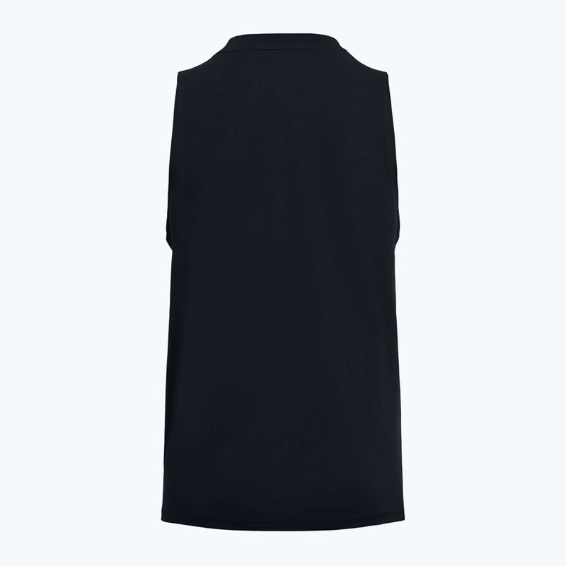 Dámske tréningové tielko Under Armour Rival Muscle Tank black/white 2