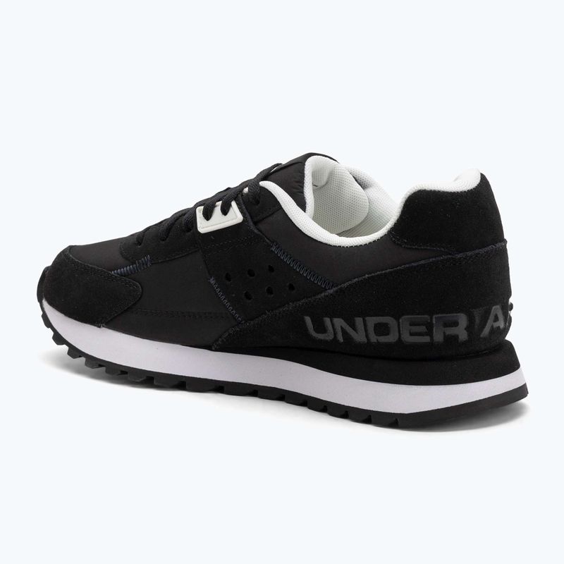 Muške trening cipele Under Armour Essential Runner crna/bijela/crna 3