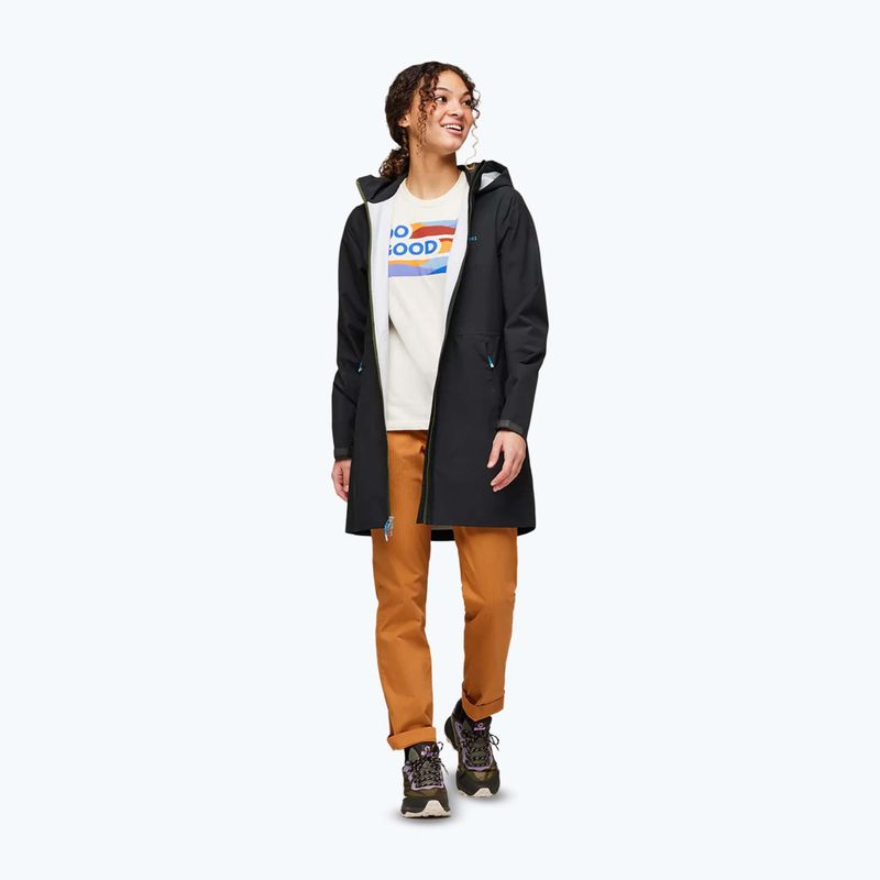 Dámska bunda do dažďa Cotopaxi Cielo Rain Trench black 2