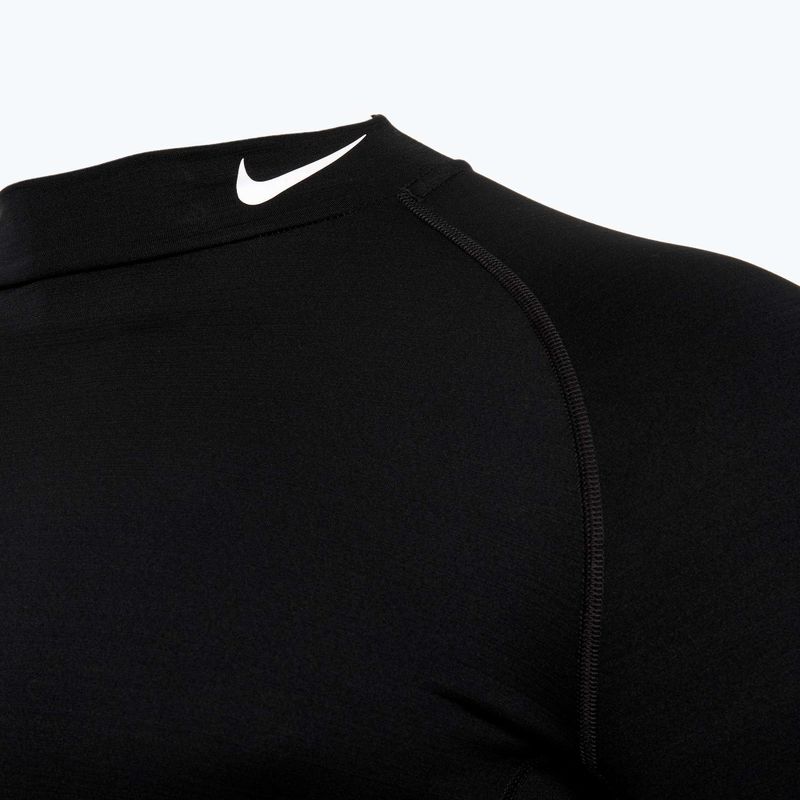 Pánske tričko Nike Pro Dri-Fit Warm black/white training longsleeve 3