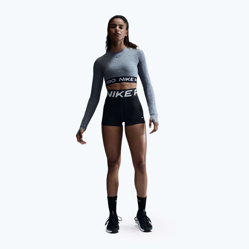 Dámsky tréningový top longsleeve Nike Pro 365 Dri-Fit smoke grey/heather 2