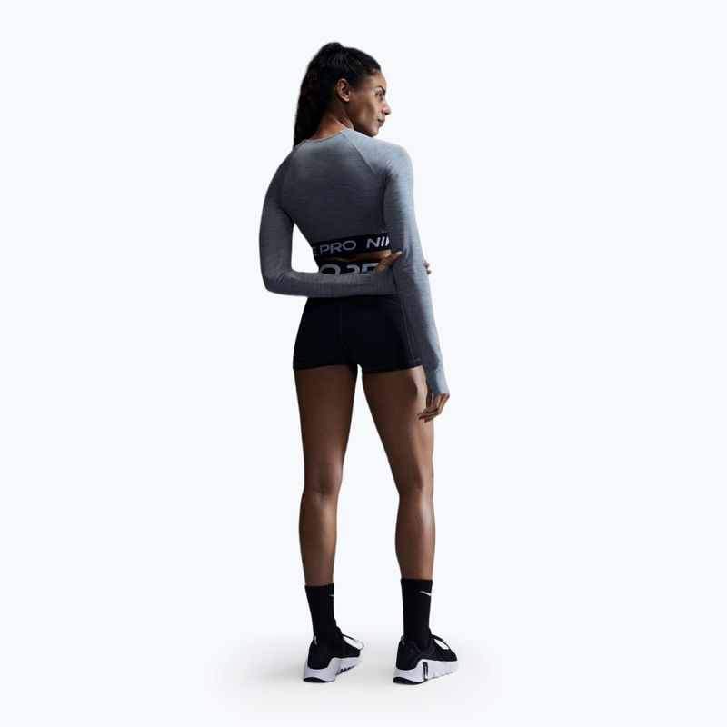 Dámsky tréningový top longsleeve Nike Pro 365 Dri-Fit smoke grey/heather 3