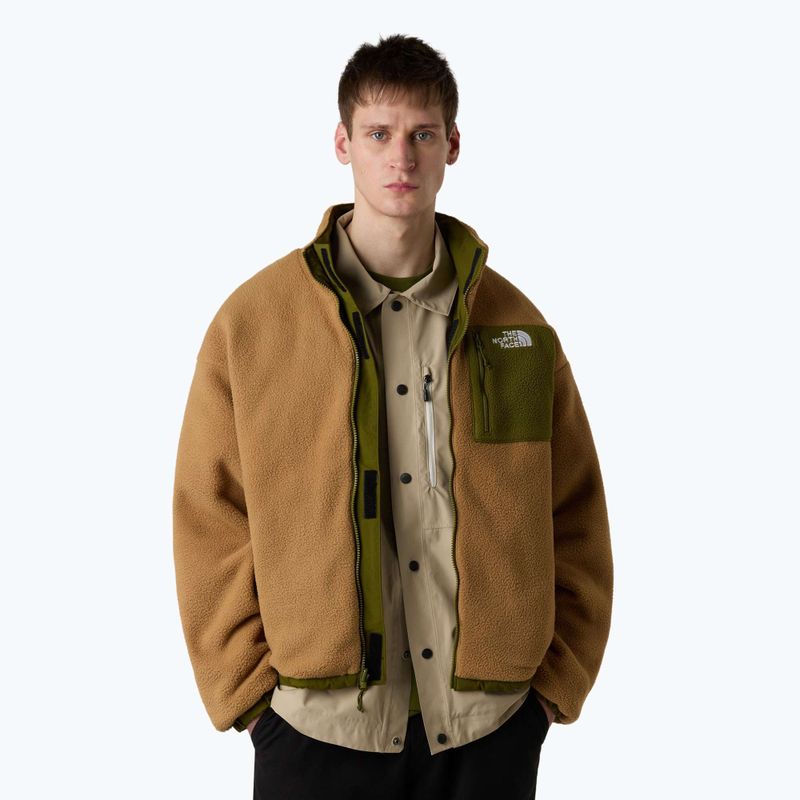 Pánska bunda The North Face Yumiori Reversible Forest Olive/Utility Brown 4