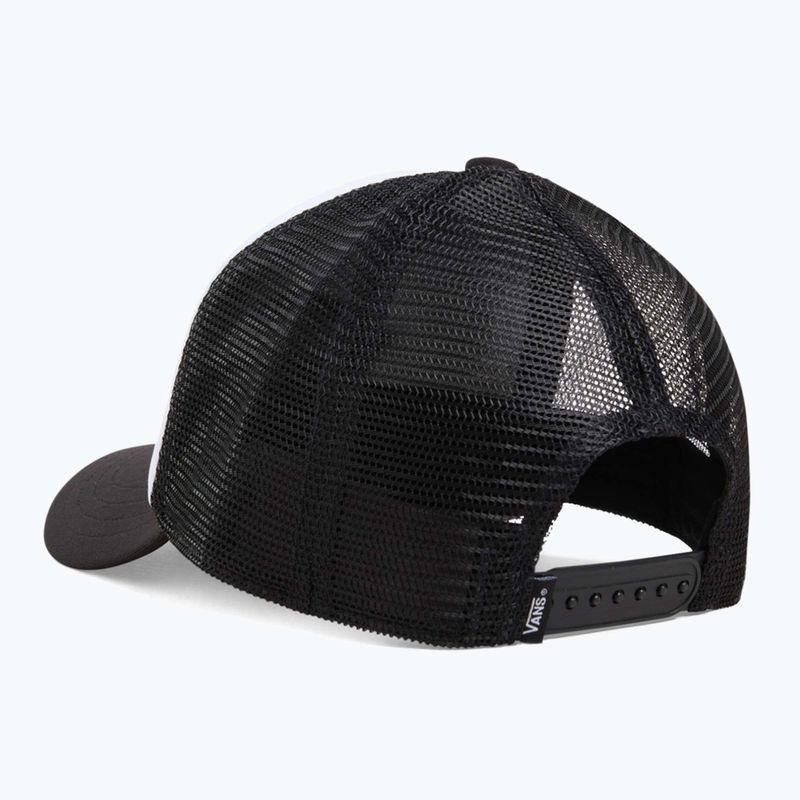 Detská šiltovka Vans Classic Patch Curved Bill Trucker black/white 2