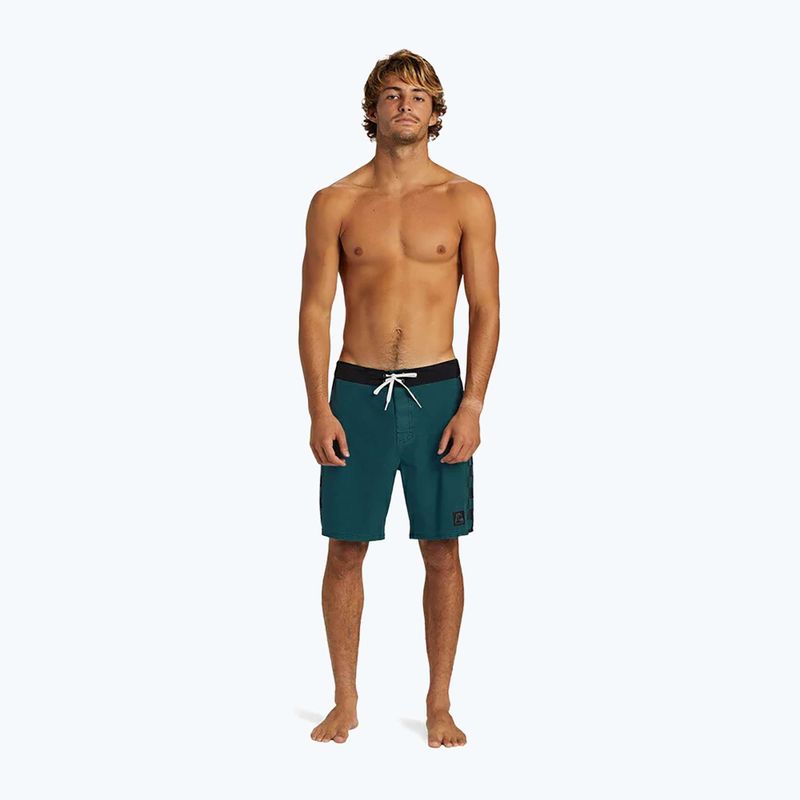 Pánske plavecké šortky Quiksilver Original Arch Hempstretch 18" Colonial Blue 2