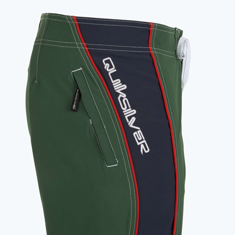 Pánske plavecké šortky Quiksilver Saturn Flight 20" Forest 9