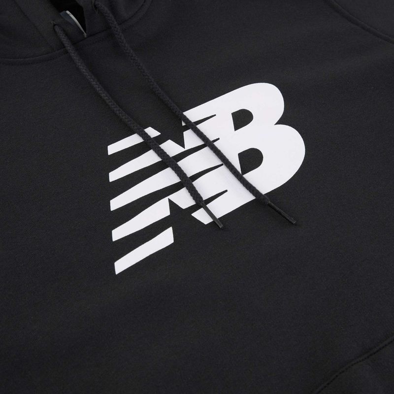 Pánska mikina New Balance Core Brushed Hoodie black 5