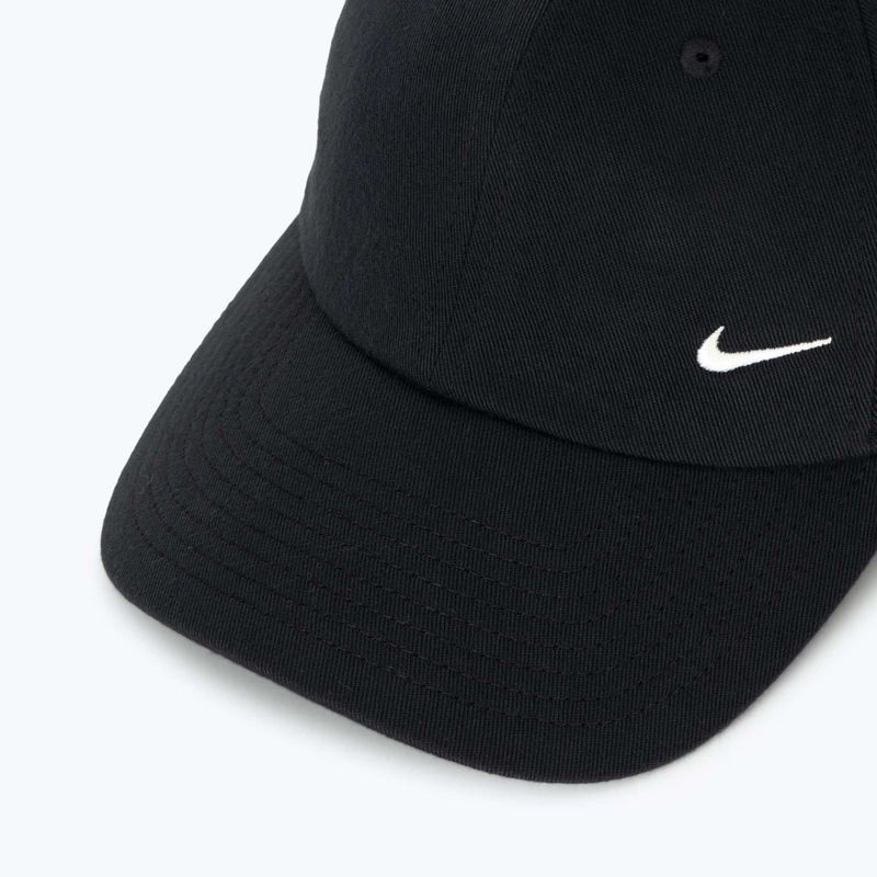 Šiltovka Nike Club Unstructured black/sail 3