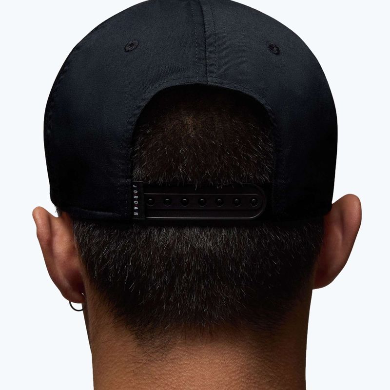 Šiltovka Jordan Rise Structured Curved-Bill black/white 9