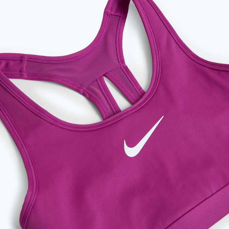 Fitness podprsenka Nike Swoosh High Support hot Fuchsia / hot fuchsia / white 3