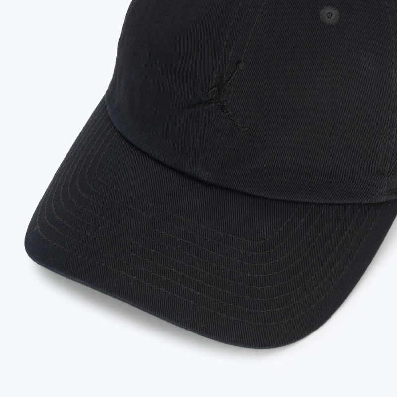Šiltovka Jordan Club Unstructured Curved-Bill black/black 3