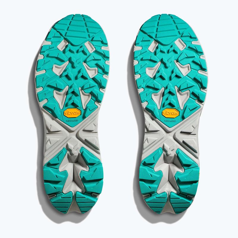 Pánska turistická obuv HOKA Trail Code GTX galactic grey/electric aqua 13