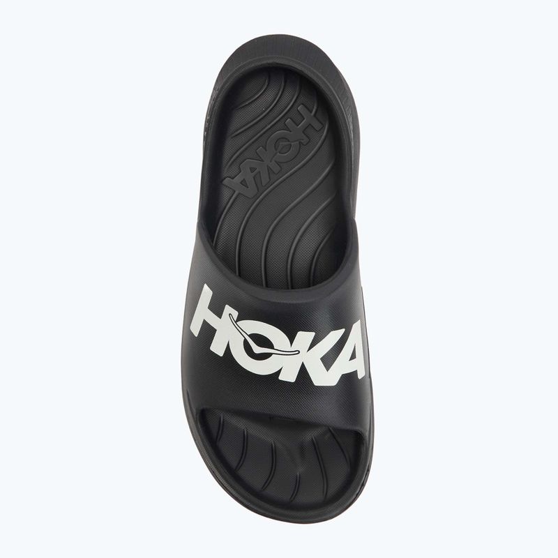 Šľapky HOKA Ora Athletic Slide black/white 5