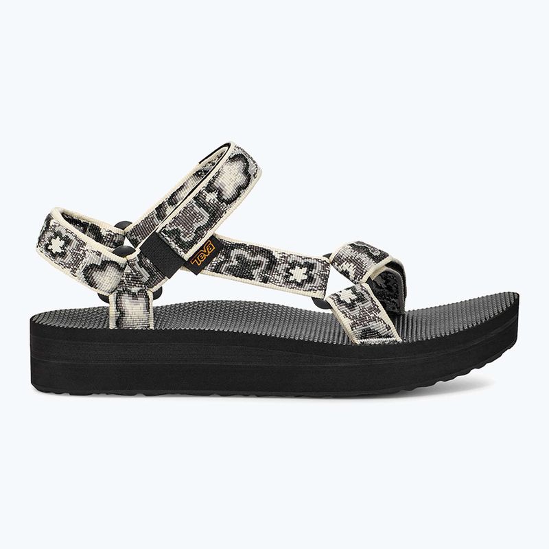 Dámske sandále Teva Midform Universal neon floweral black / white 8