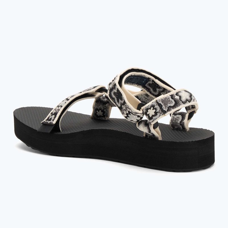 Dámske sandále Teva Midform Universal neon floweral black / white 3