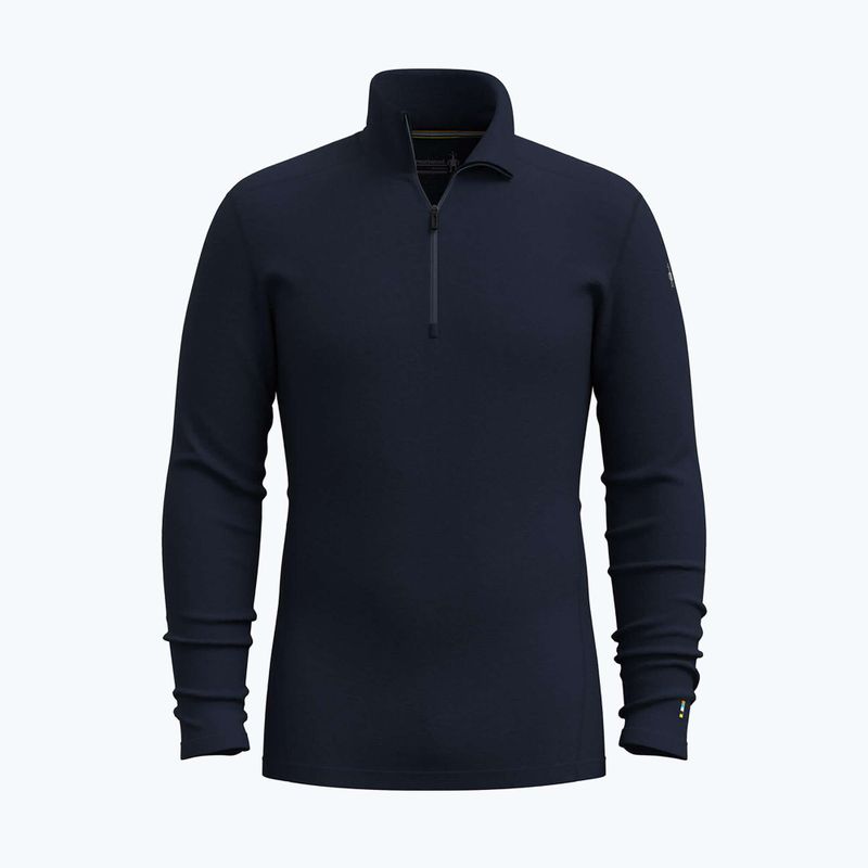Pánska termo mikina Smartwool Classic Thermal Merino Base Layer 1/4 Zip Boxed deep navy 4