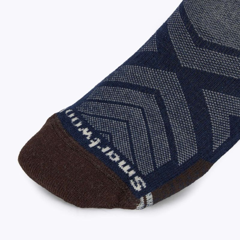 Ponožky Smartwool Hike Light Cushion Mid Crew gaštanové 4