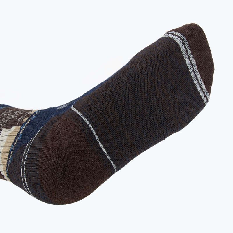 Ponožky Smartwool Hike Light Cushion Mid Crew gaštanové 5