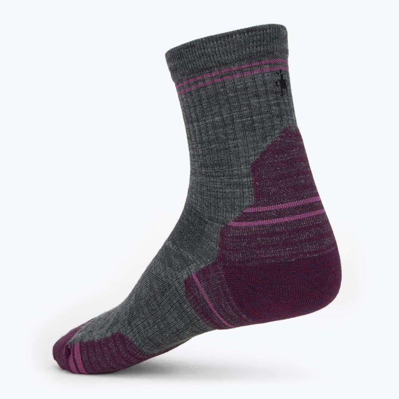 Dámské ponožky Samrtwool Hike Targeted Cushion Mid Crew medium gray 2