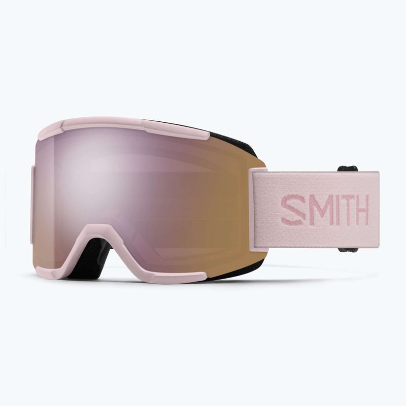 Lyžiarske okuliare  Smith Squad carnation/chrp everyday rose gold mirror/clear 6