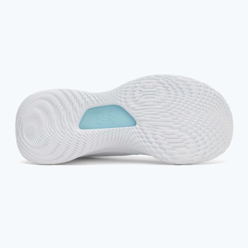 Basketbalová obuv Under Armour CURRY 4 FLOTRO white/stream/metallic silver 4