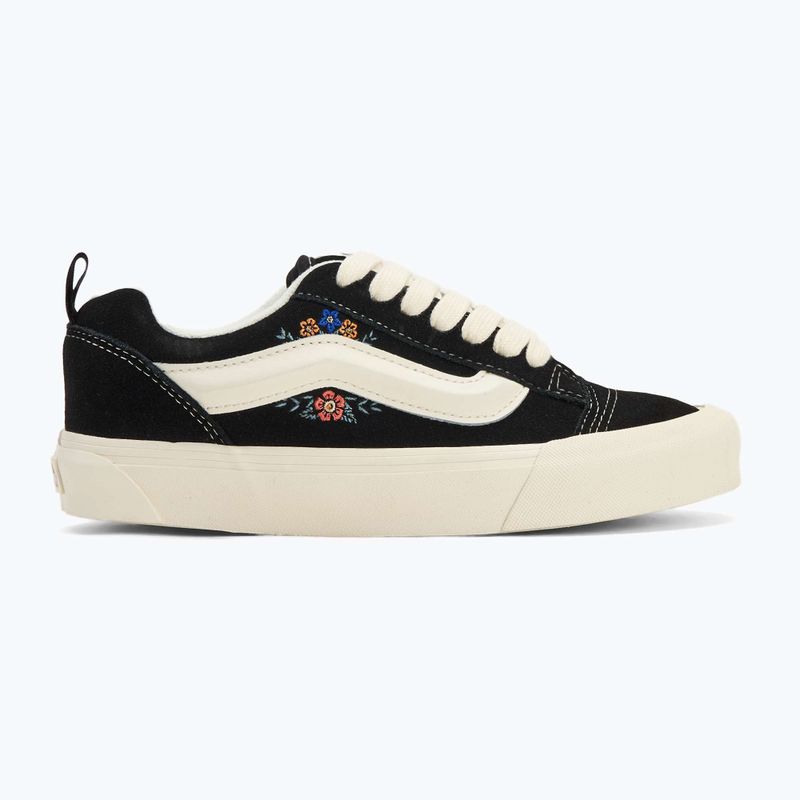 Topánky Vans Knu Skool black floral 2