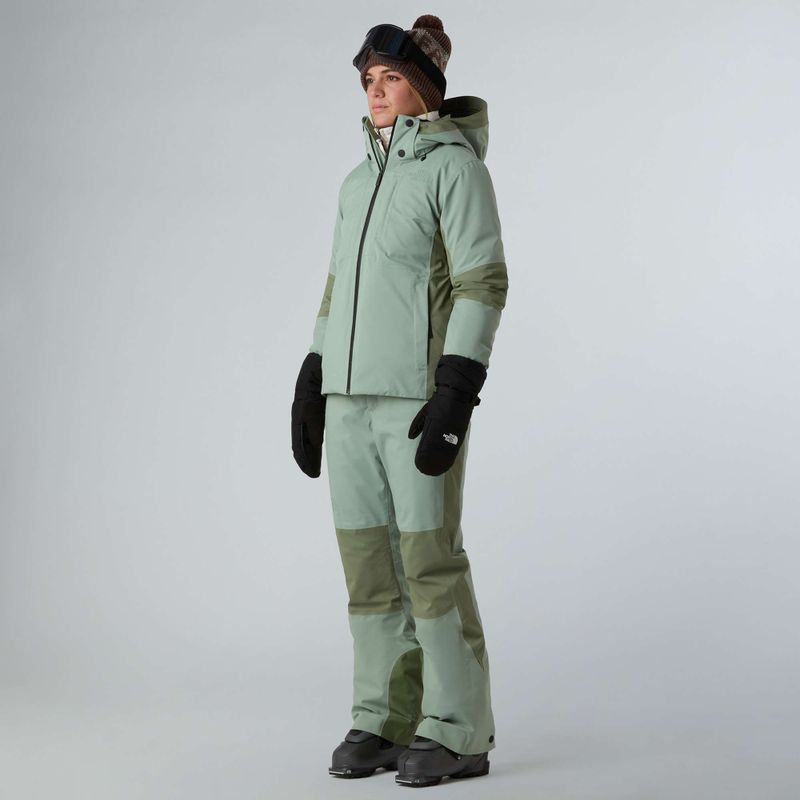 Damska kurtka narciarska The North Face Lenado slate moss/bark mist 2