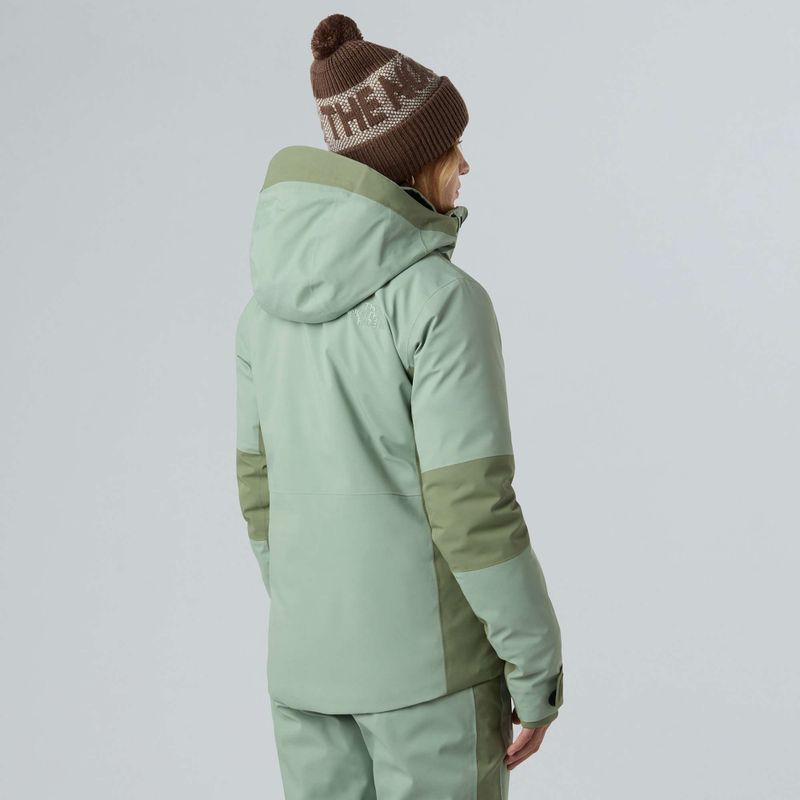 Damska kurtka narciarska The North Face Lenado slate moss/bark mist 3