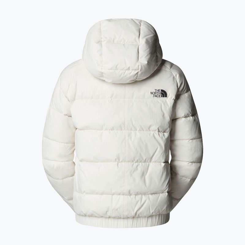 Dámska páperová bunda The North Face Hyalite Down Hoodie white dune 3