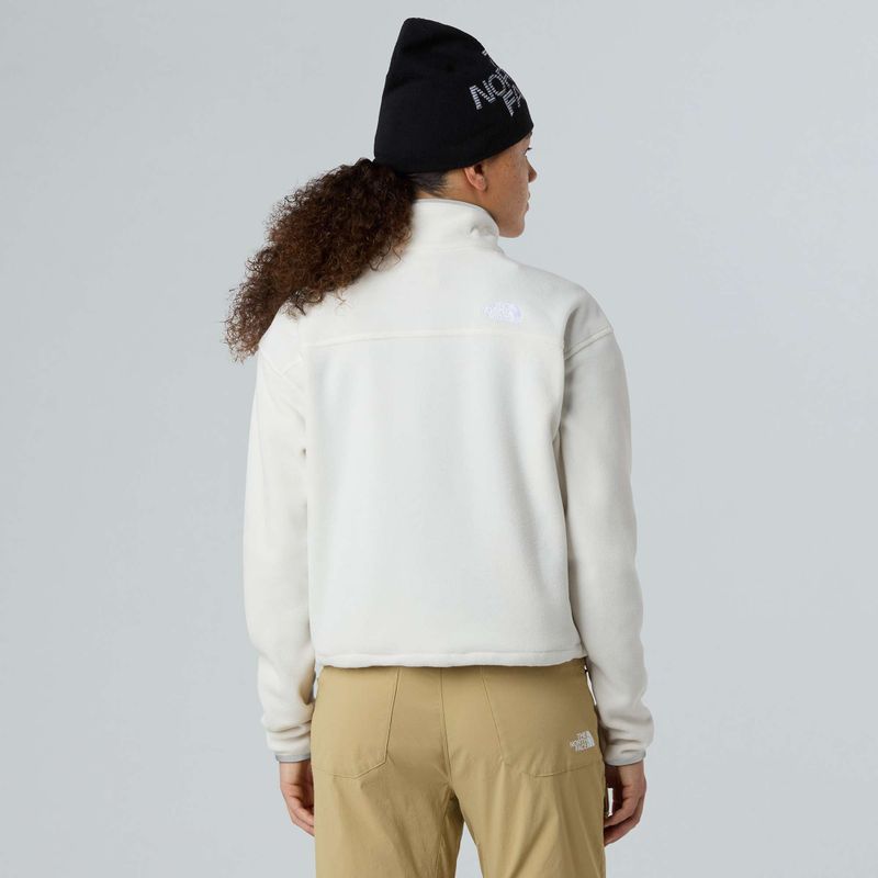 Dámska mikina The North Face Glacier Fleece 1/2 Zip Short white dune 3