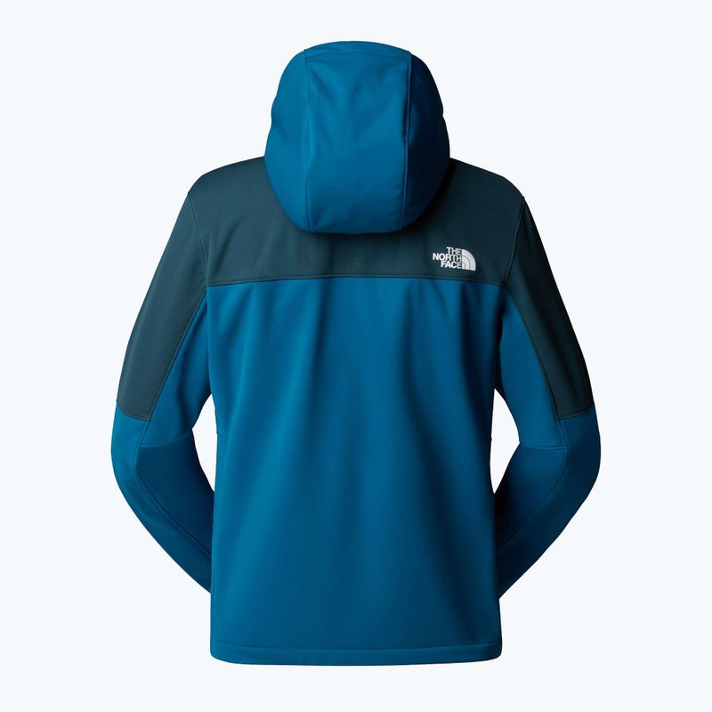 Pánska softshellová bunda The North Face Diablo Softshell Detachable Hood mineral ink/deep cypress 6