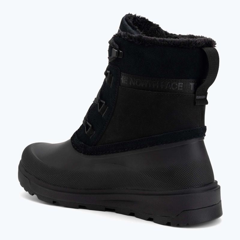 Dámske trekingové topánky The North Face Shellista V Shorty WP black/black 3
