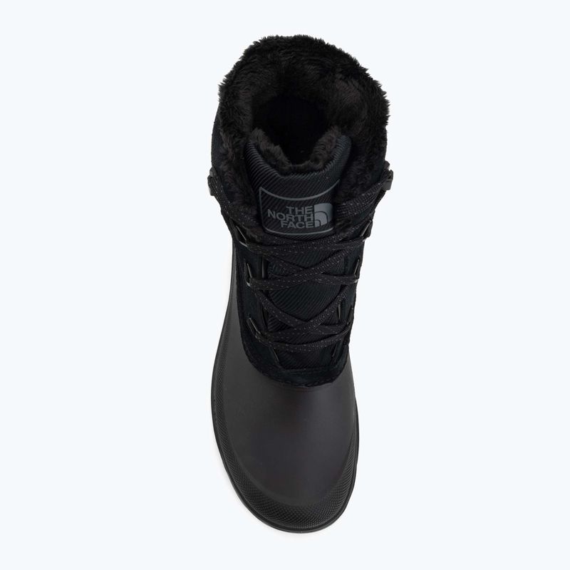 Dámske trekingové topánky The North Face Shellista V Shorty WP black/black 5