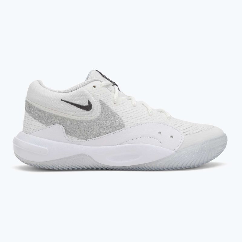 Volejbalové topánky Nike Hyperquick Court Flight SE summit white/metallic silver/pure platinum 2