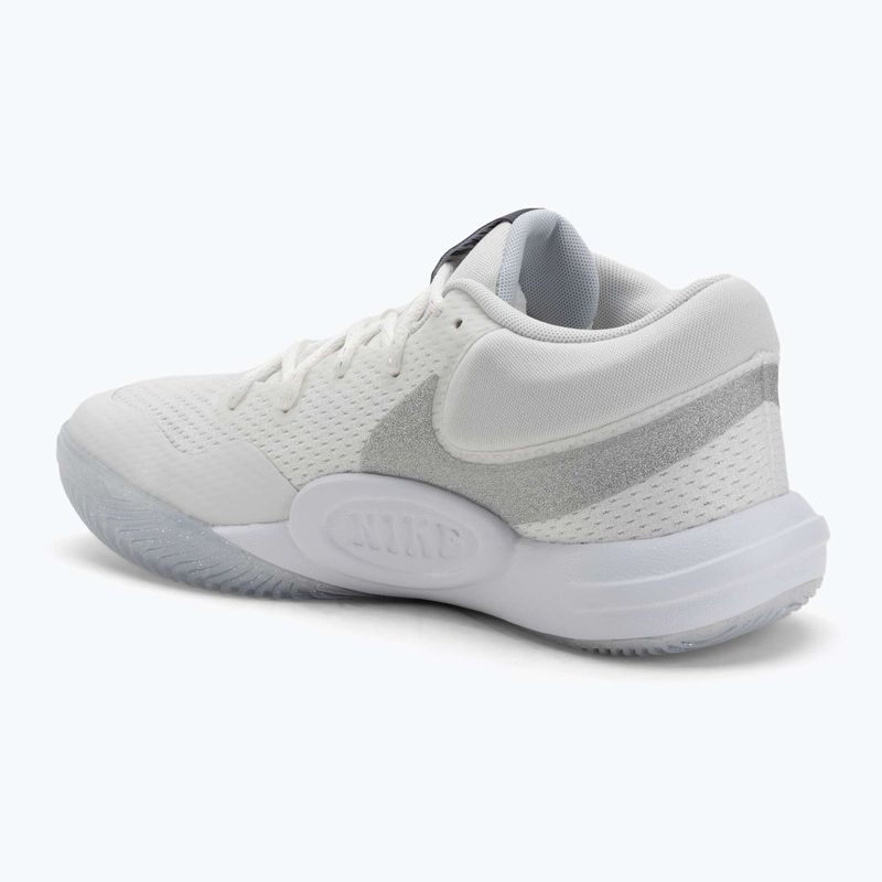 Volejbalové topánky Nike Hyperquick Court Flight SE summit white/metallic silver/pure platinum 3