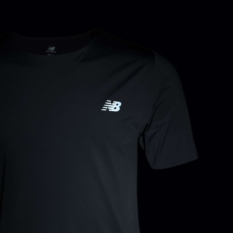 Pánske bežecké tričko New Balance Race Day graphite 5