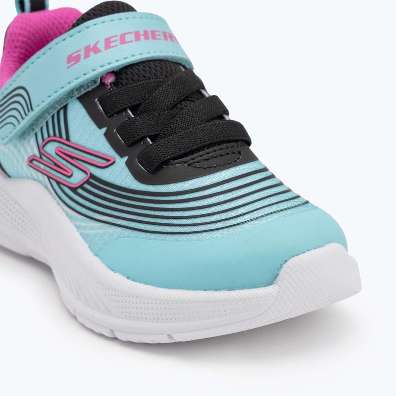 Detské topánky SKECHERS Microspec Advance aqua/purple 7