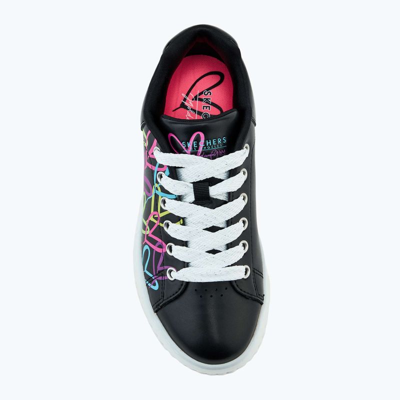 Detské topánky SKECHERS Hi Ridge Heart Takeover black/multicolor 5