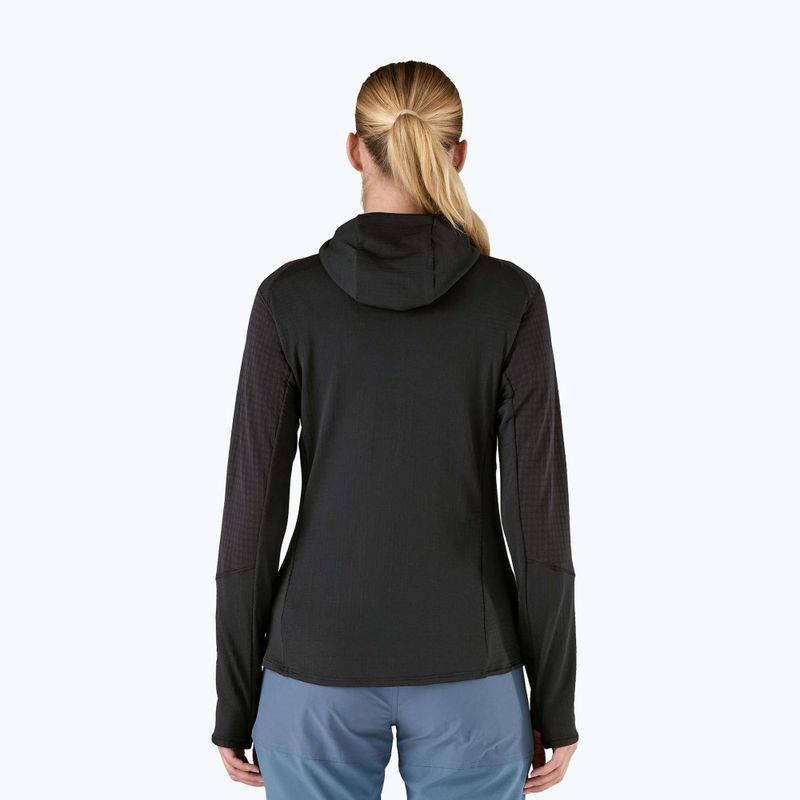 Dámska softshellová bunda Patagonia R1 Hybrid Pullover Hoody black 2