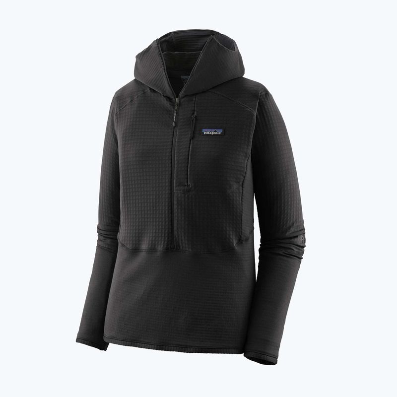 Dámska softshellová bunda Patagonia R1 Hybrid Pullover Hoody black 3